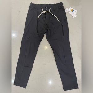 NWT Men’s Large Vuori Ripstop Charcoal Grey Pants